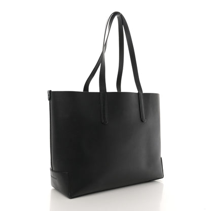 Burberry Calfskin TB Motif Embossed Medium Tote Black 3 of 11