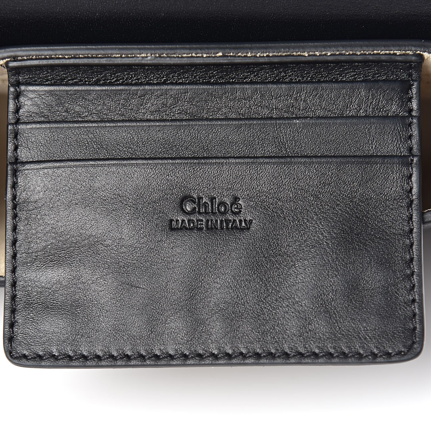 Chloe Suede Calfskin Mini Faye Shoulder Bag Black 7 of 10