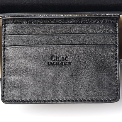 Chloe Suede Calfskin Mini Faye Shoulder Bag Black 7 of 10