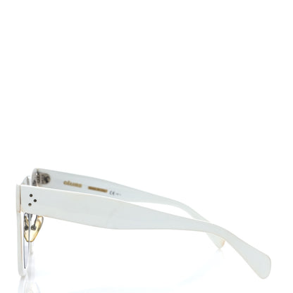 Celine Acetate Kim Sunglasses CL 41444/S White 3 of 7