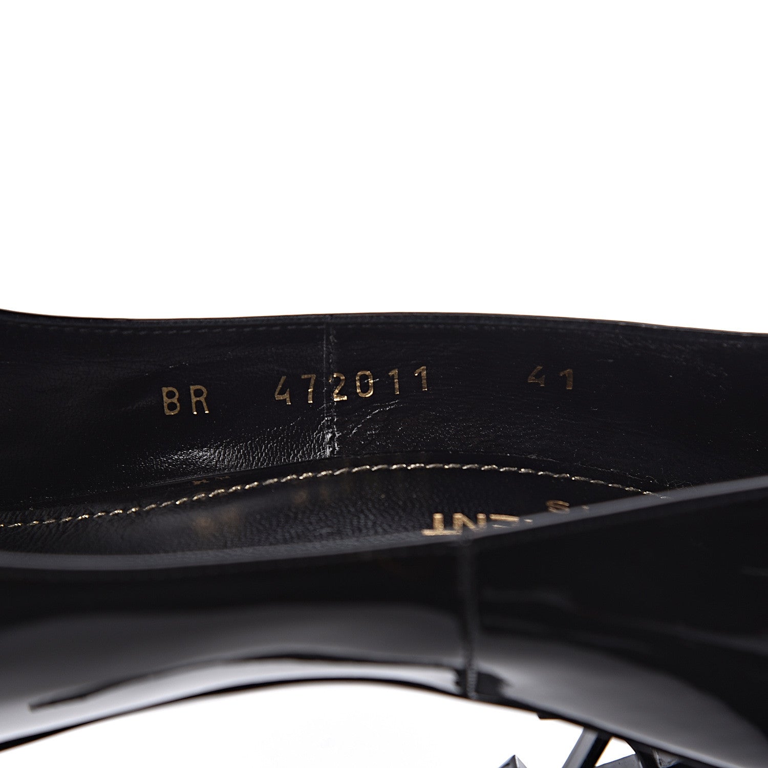Saint Laurent Patent Opyum 110 Pumps 41 Black 9 of 10