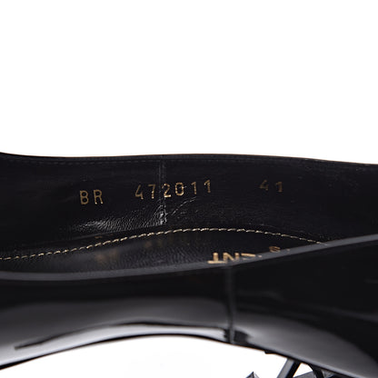 Saint Laurent Patent Opyum 110 Pumps 41 Black 9 of 10