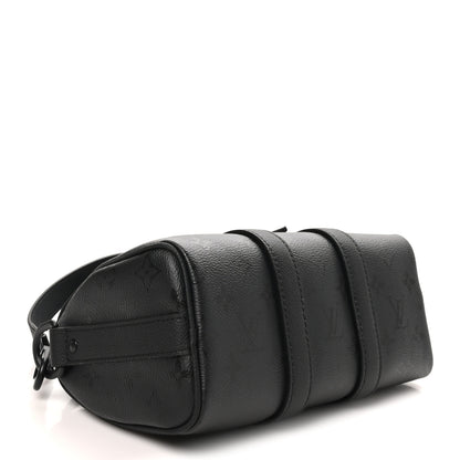 Louis Vuitton Monogram Midnight Keepall Bandouliere 25 Black 3 of 8