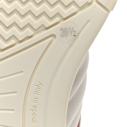 Gucci Calfskin Womens Re-Web Sneakers 39.5 White Pink 7 of 8