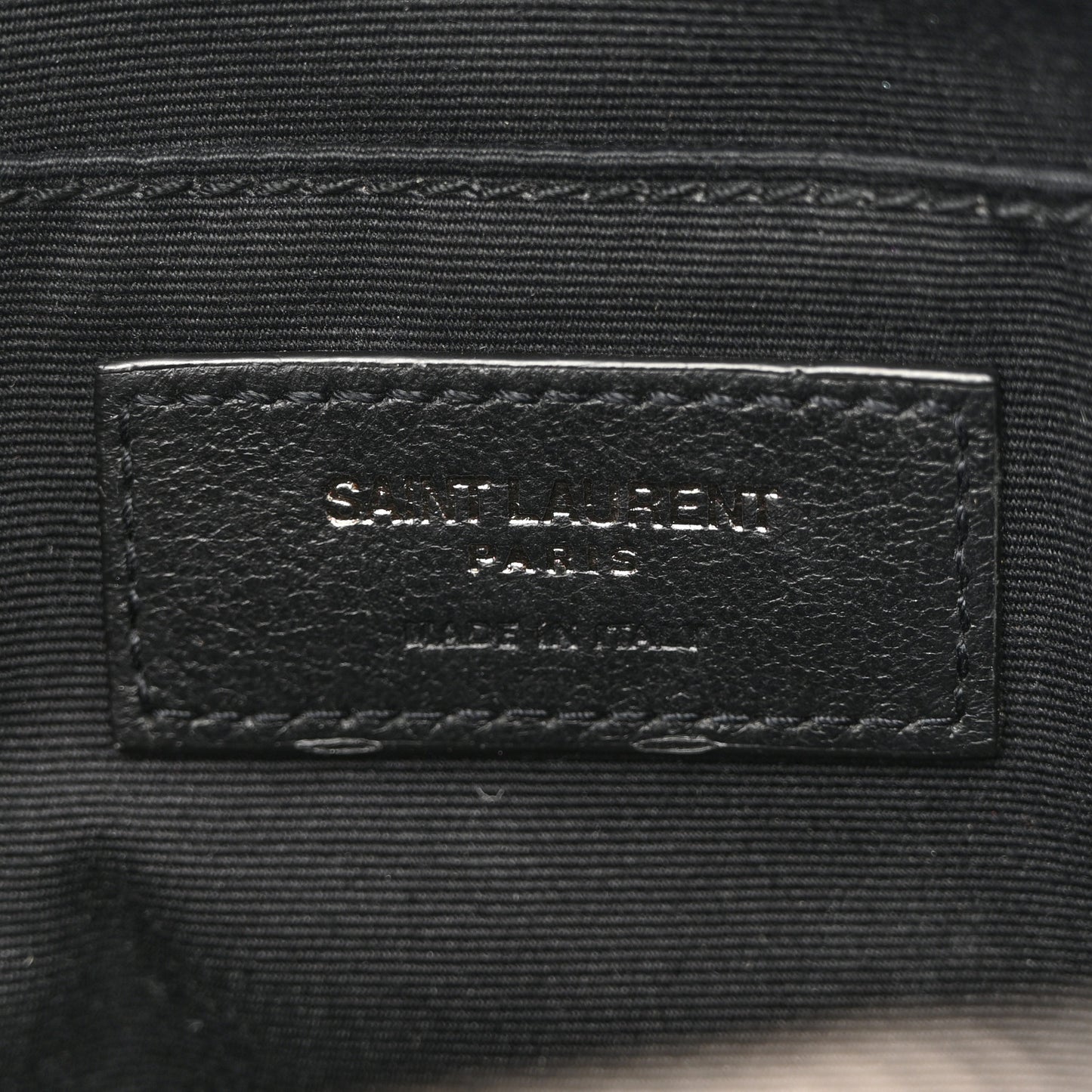 Calfskin Matelasse Monogram Lou Camera Bag Black