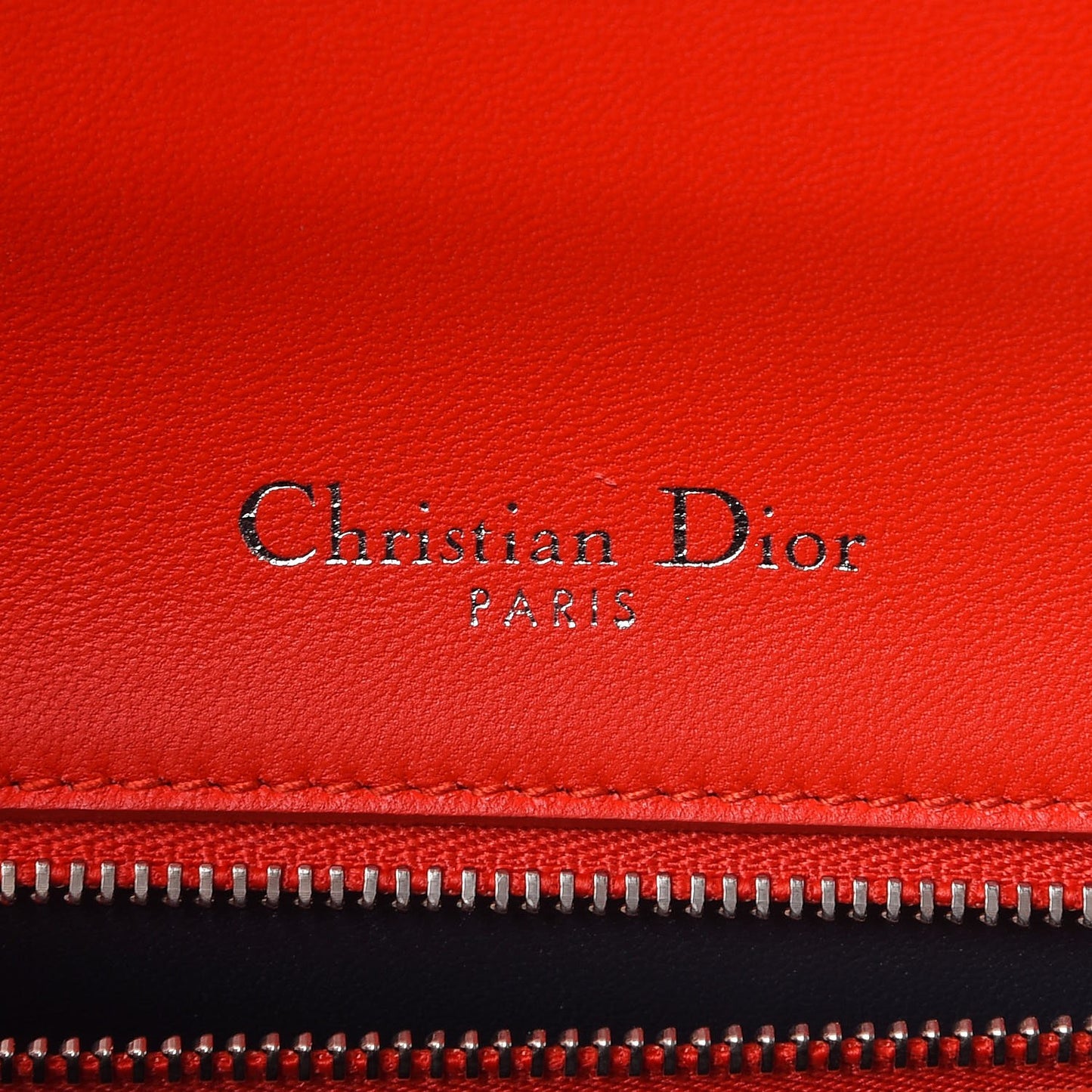 Patent Micro-Cannage Medium Diorama Flap Bag Red