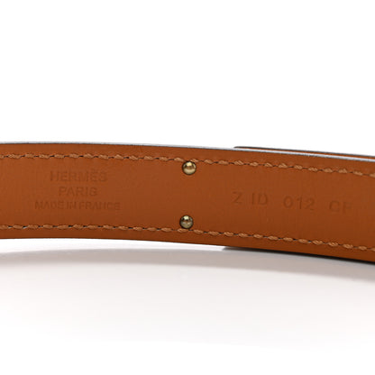 Hermes Epsom Kelly Belt White 3 of 4