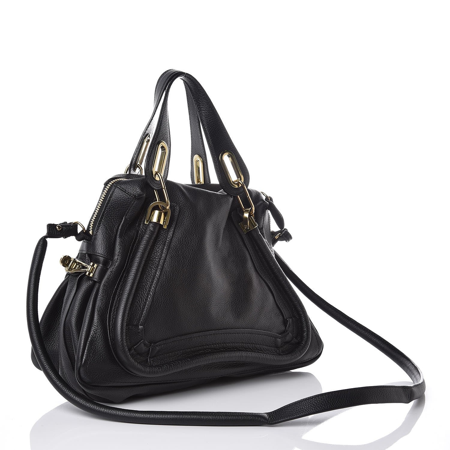Chloe Calfskin Medium Paraty Black 3 of 9