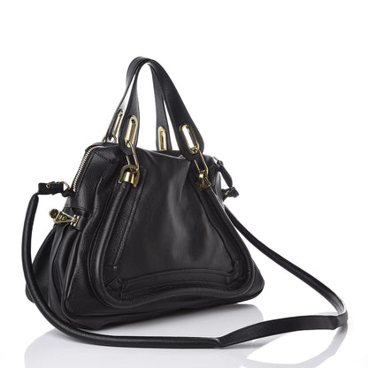 Chloe Calfskin Medium Paraty Black 3 of 9