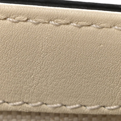 Gucci Calfskin Bamboo Web Mini Dionysus Top Handle Bag White Blue Hibiscus Red 11 of 14