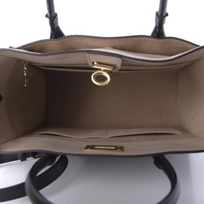 Louis Vuitton Calfskin Monogram On My Side MM Laurier Green Toffee Latte Beige 6 of 11