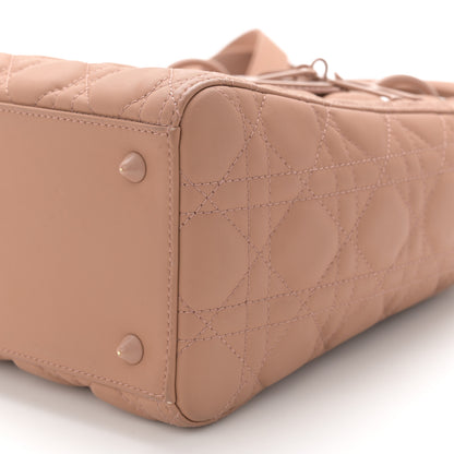 Christian Dior Ultra Matte Calfskin Cannage Medium Lady Dior Beige 10 of 12