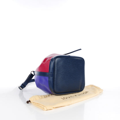 Louis Vuitton Epi Tri-Color Petit Noe Figue Fuchsia Indigo 4 of 7