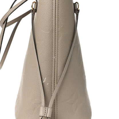 Louis Vuitton Empreinte Monogram Giant Neverfull MM Tourterelle 9 of 9