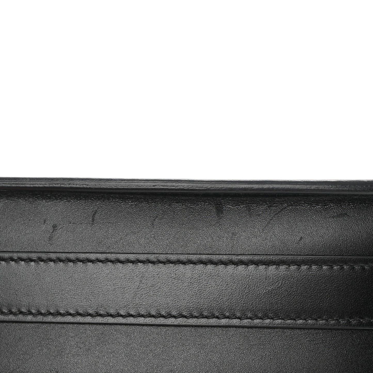 Box Calfskin Medium Bobby Flap Black