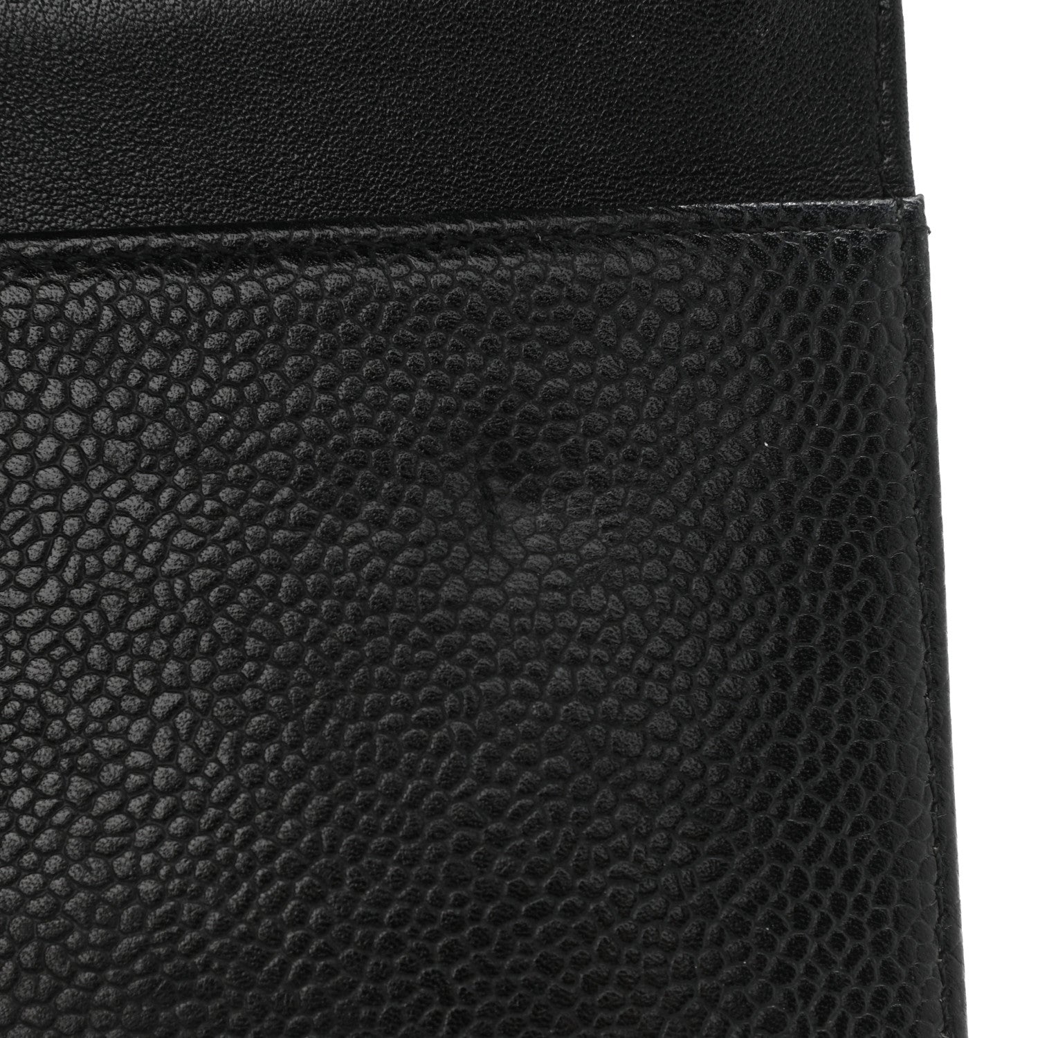 Chanel Caviar Timeless CC Wallet On Chain WOC Black 13 of 14
