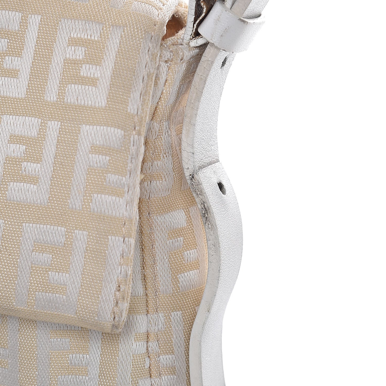 Fendi Zucchino Baguette Beige 8 of 13