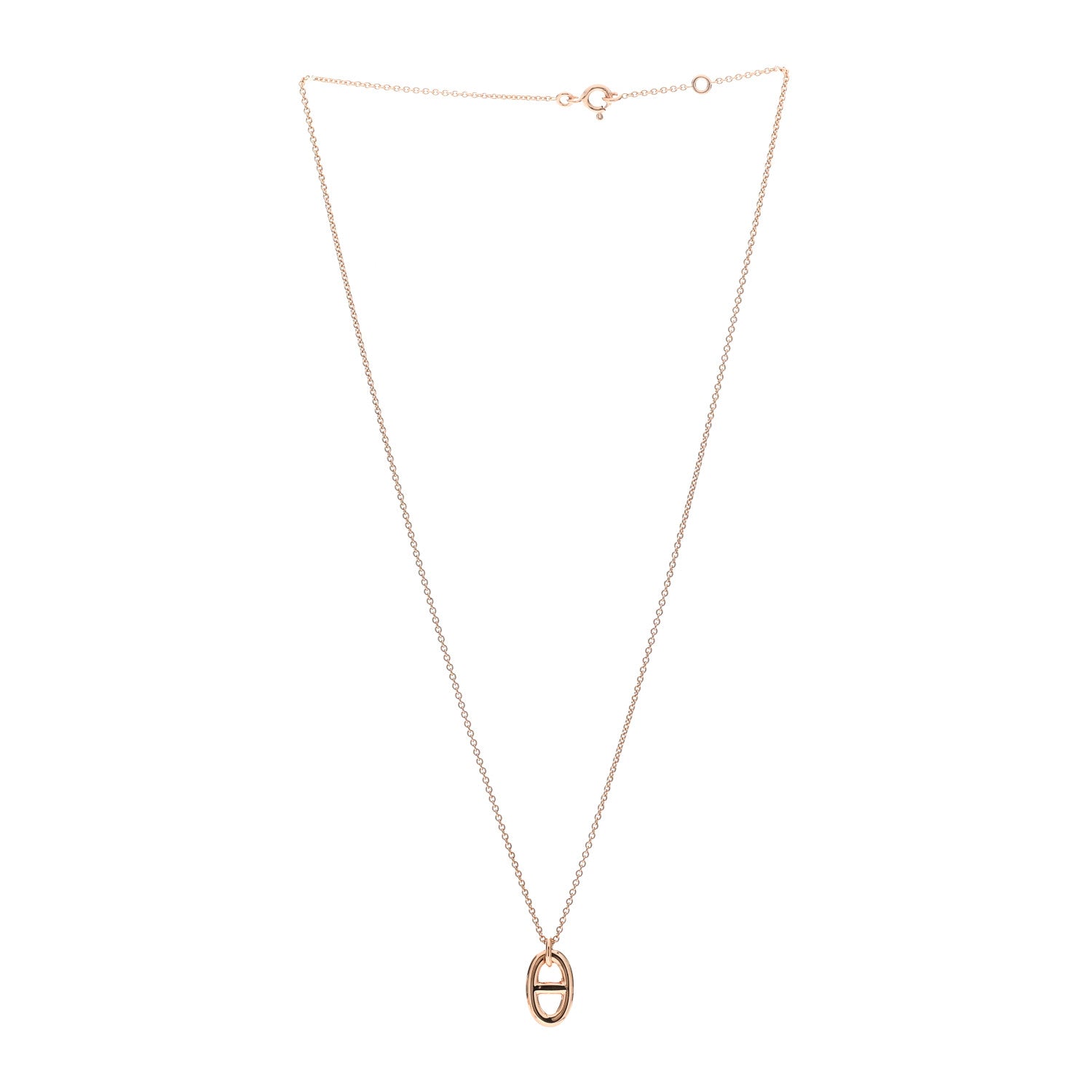Hermes 18K Rose Gold PM Farandole Pendant Necklace 3 of 6