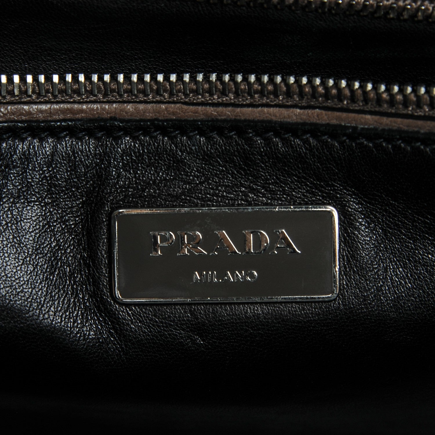 Prada Glace Calf Twin Pocket Tote Argilla 8 of 21