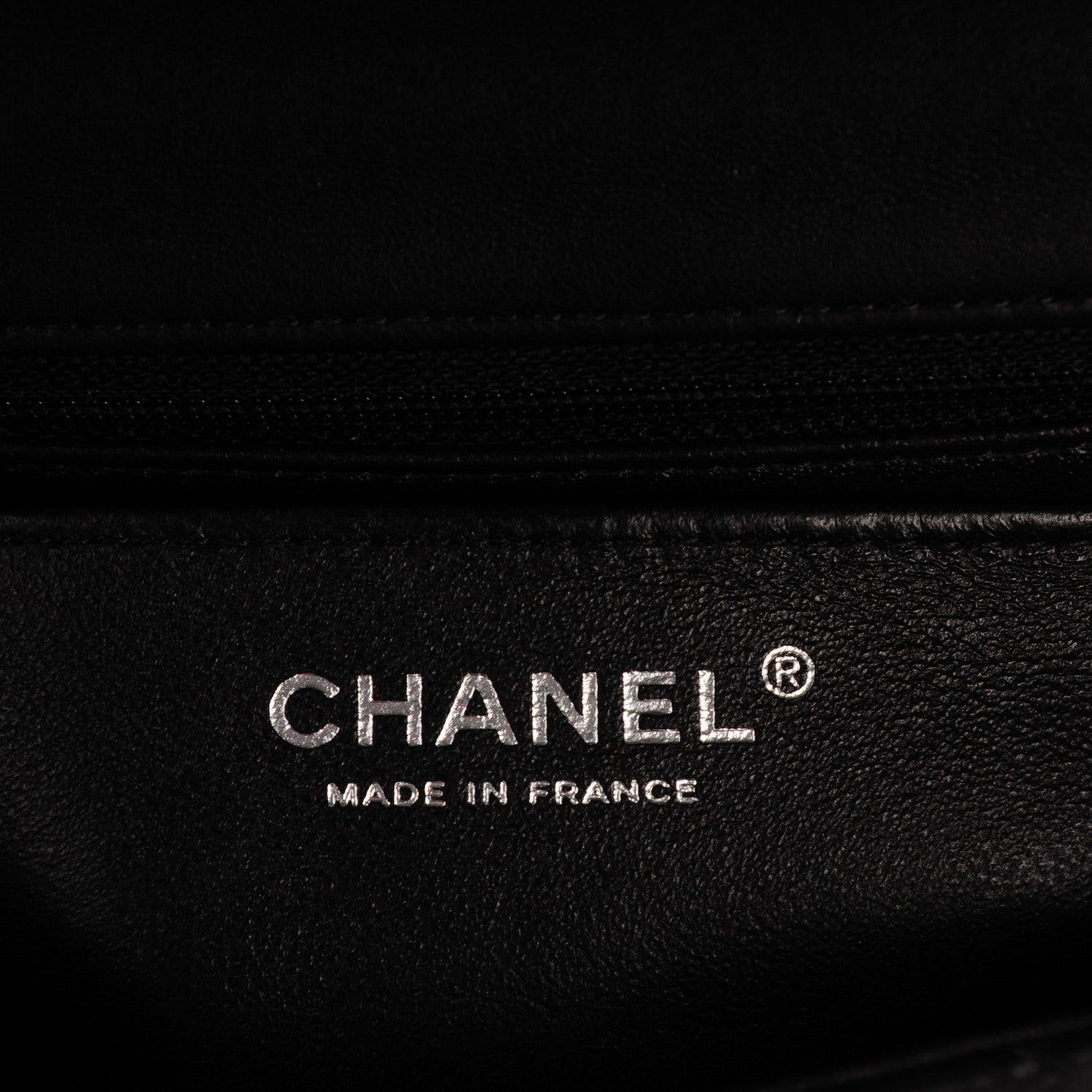 Chanel Lambskin Quilted Mini Rectangular Flap Black 6 of 7