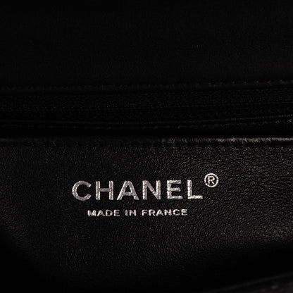 Chanel Lambskin Quilted Mini Rectangular Flap Black 6 of 7
