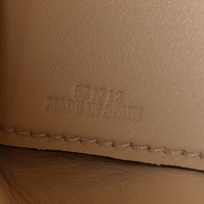 Loewe Goatskin Embossed Avenue Shoulder Bag Ivory 8 of 8