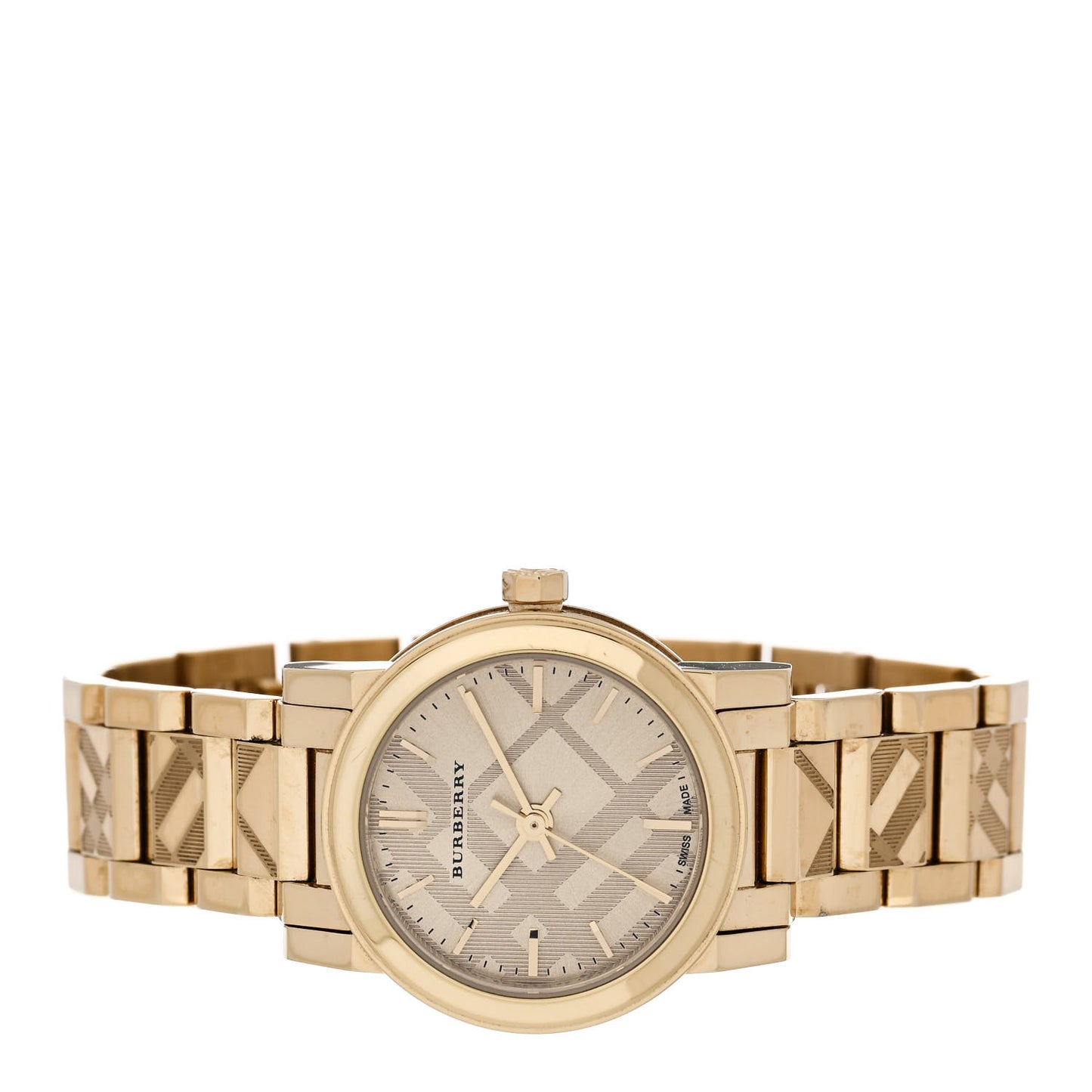 Stainless Steel 26mm The City Quartz Watch Champagne BU9234