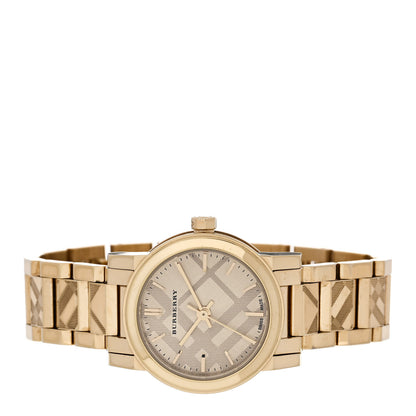 Burberry Stainless Steel 26mm The City Quartz Watch Champagne BU9234 2 of 5