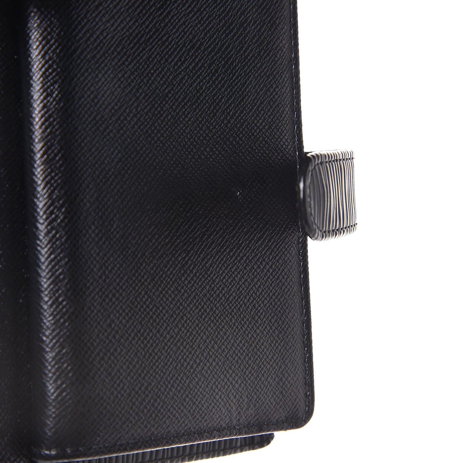 Louis Vuitton Epi French Purse Wallet Black 8 of 9