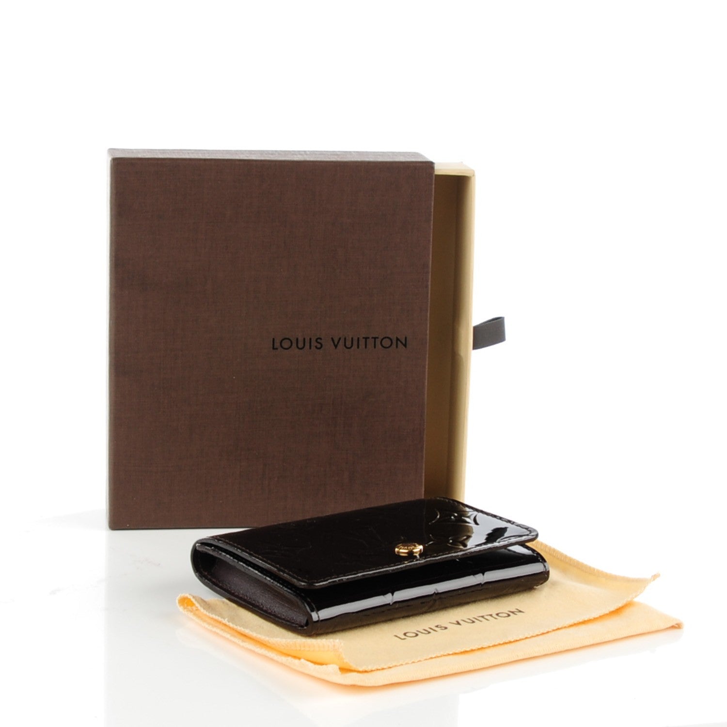 Louis Vuitton Vernis Business Card Holder Amarante 4 of 7