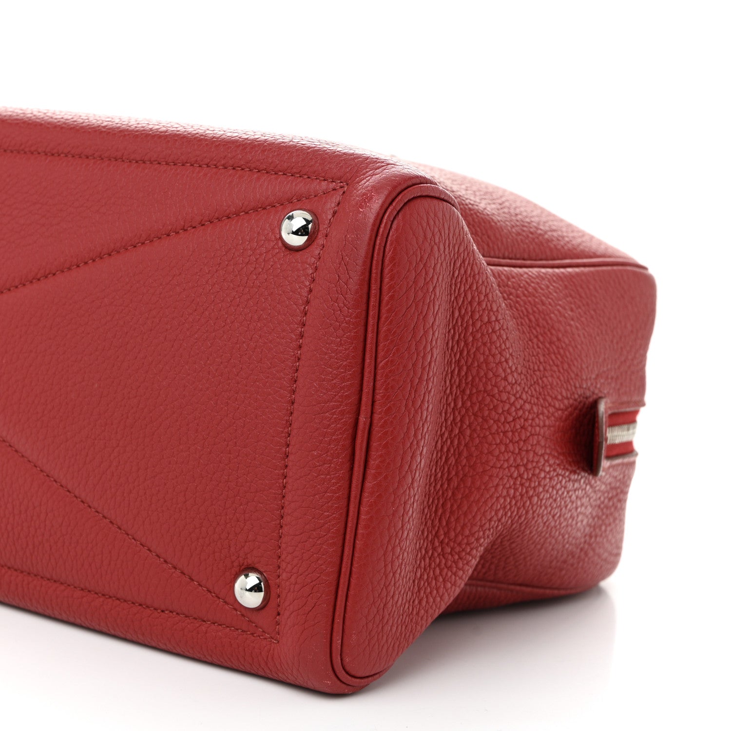 Hermes Taurillon Clemence Victoria II 35 Rouge Garance 10 of 11