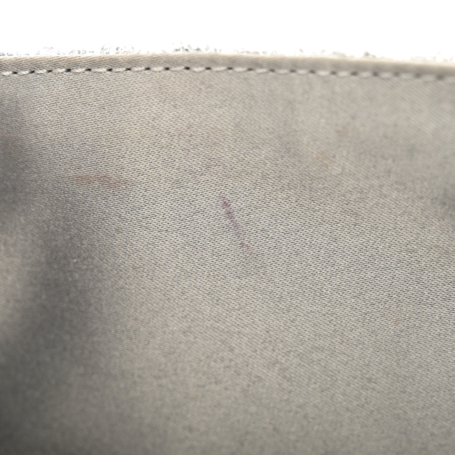 Chanel Sequin Mini Square Flap Silver 12 of 16