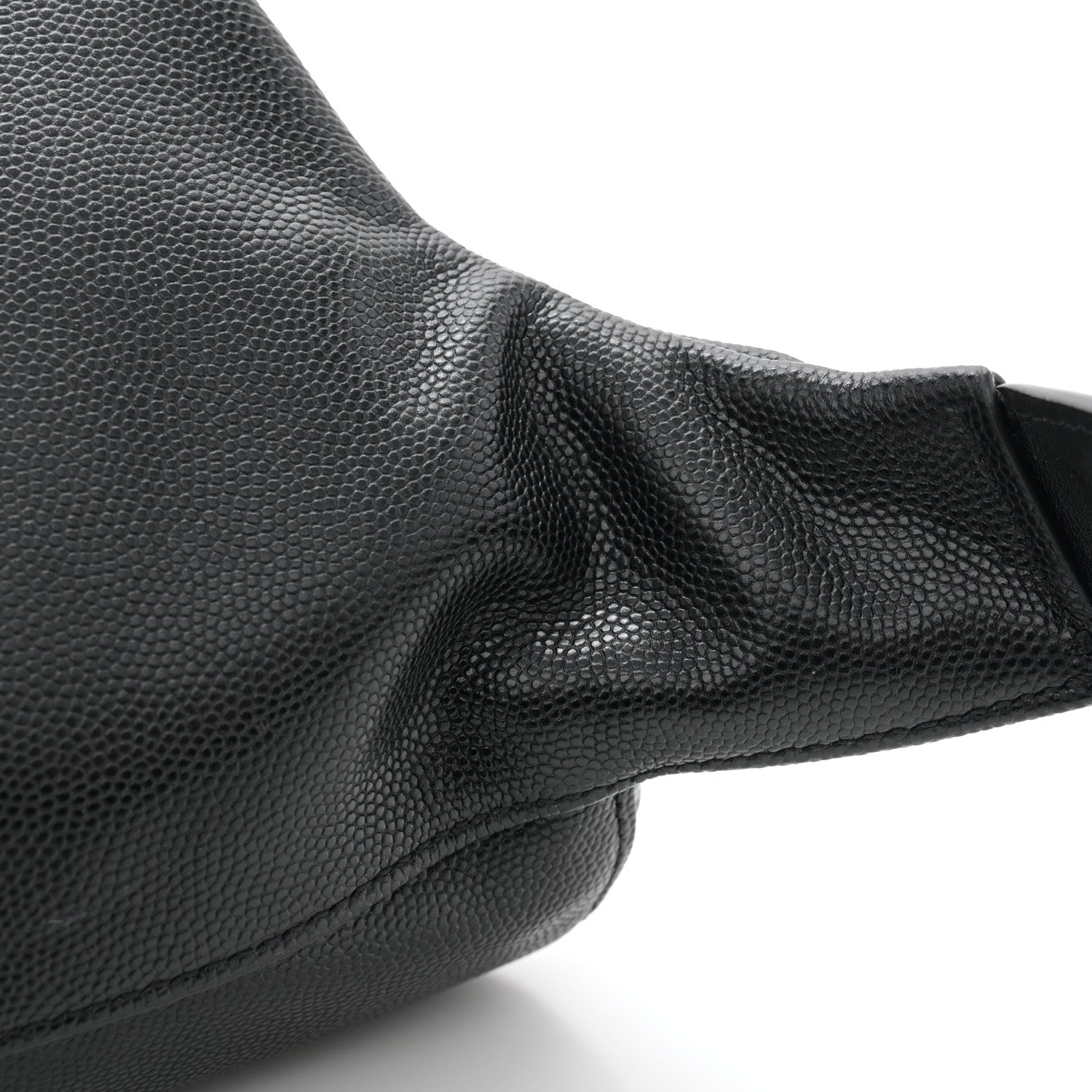 Saint Laurent Grain De Poudre Monogram Belt Bag Black 11 of 13