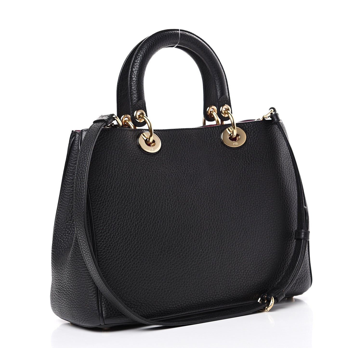 Bullcalf Medium Diorissimo Tote Black Rose Indien