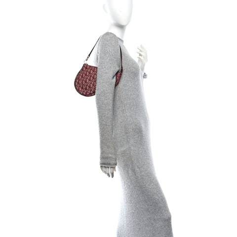 Monogram Mini Saddle Pochette Burgundy