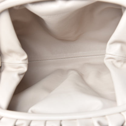 Bottega Veneta Smooth Butter Calf The Pouch Oversized Clutch Mist 7 of 10