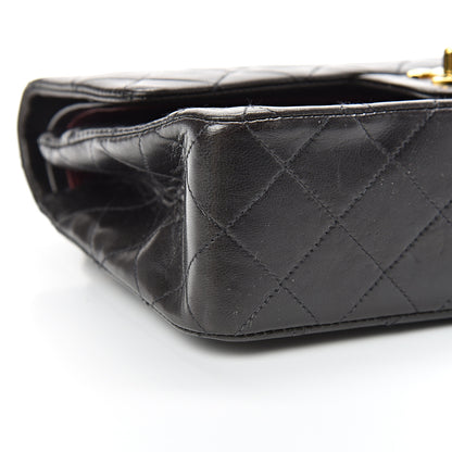 Chanel Lambskin Quilted Small Double Flap Black 9 of 15