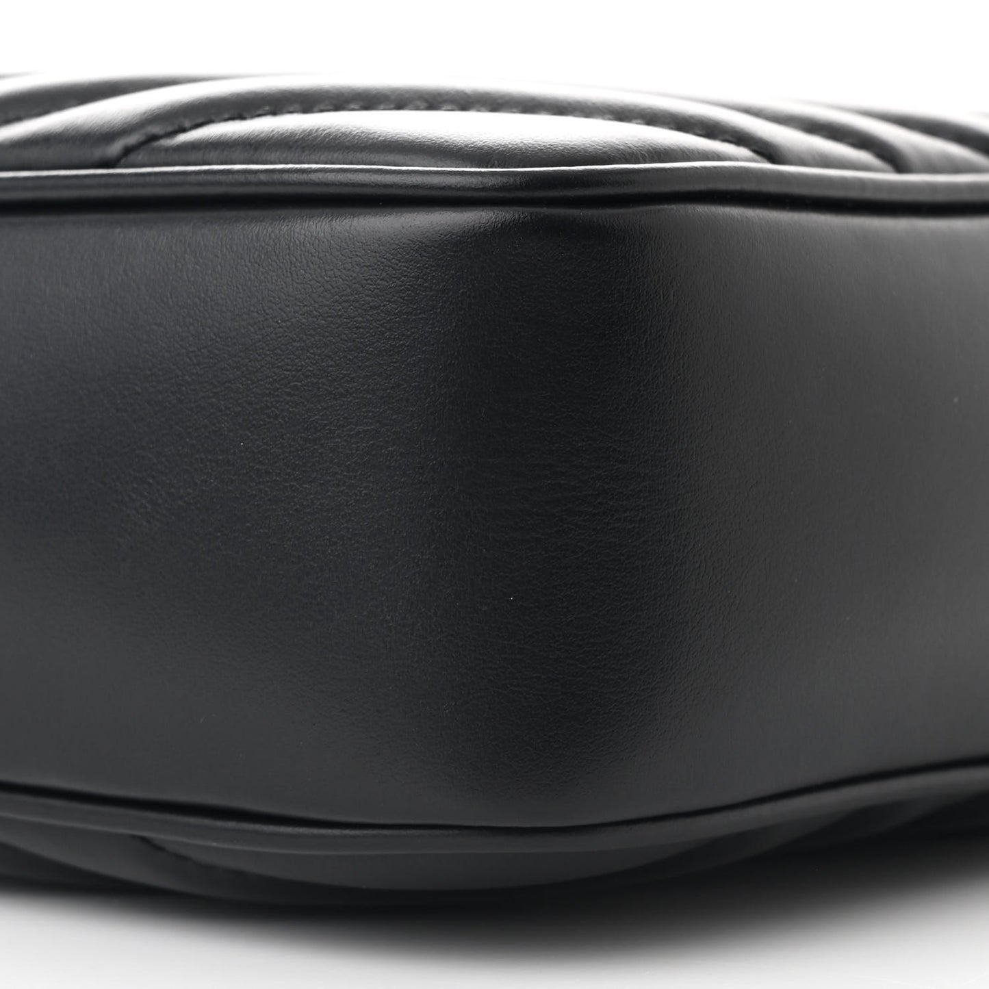 Calfskin Matelasse Monogram Lou Camera Bag Black