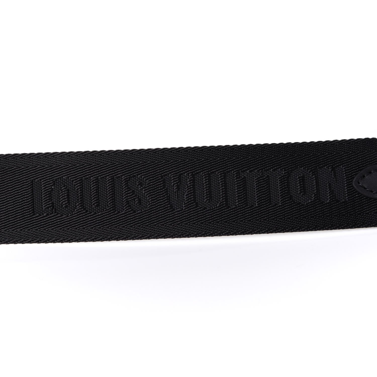Louis Vuitton Nylon Petite Malle Souple Shoulder Strap Black 4 of 4