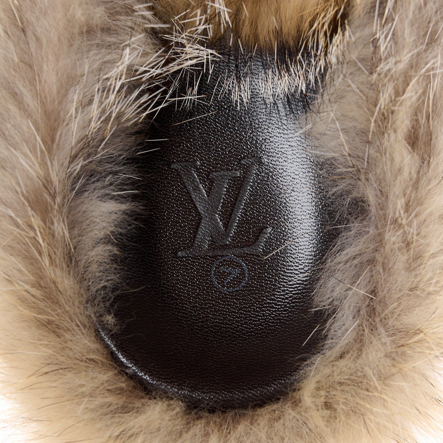 Fox Fur Mens LV Easy Mules 8 Brown