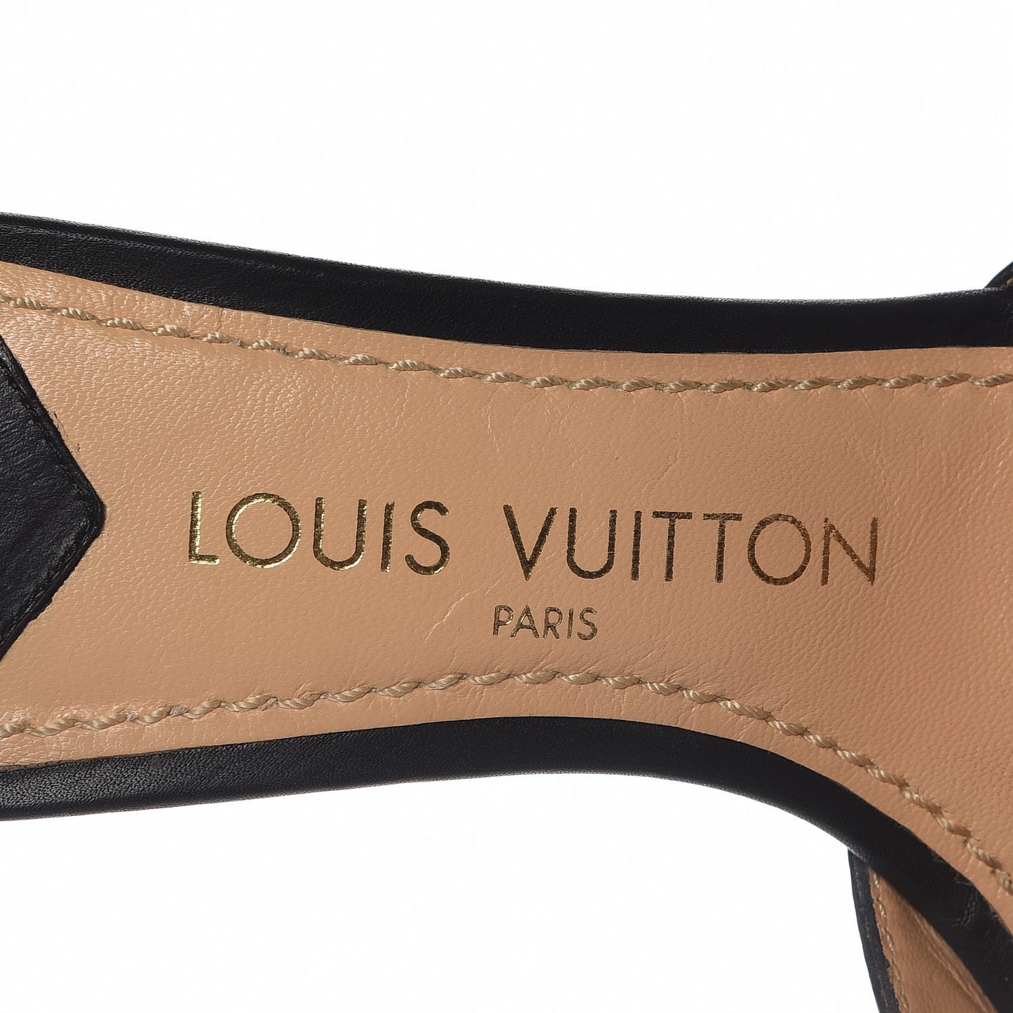 Calfskin Open Toe Mules 37 Black
