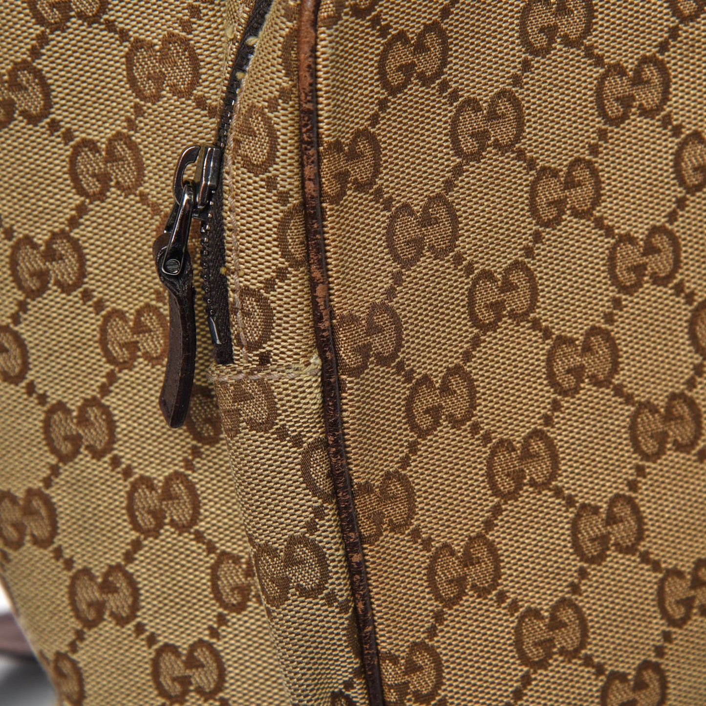 Monogram Backpack Dark Brown