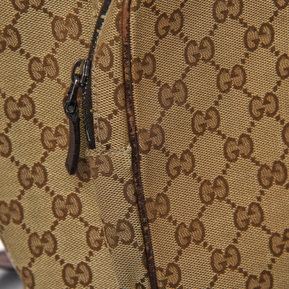 Gucci Monogram Backpack Dark Brown 12 of 21