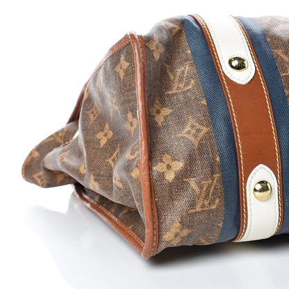 Louis Vuitton Monogram Rayures Tisse Sac GM Blue 11 of 26