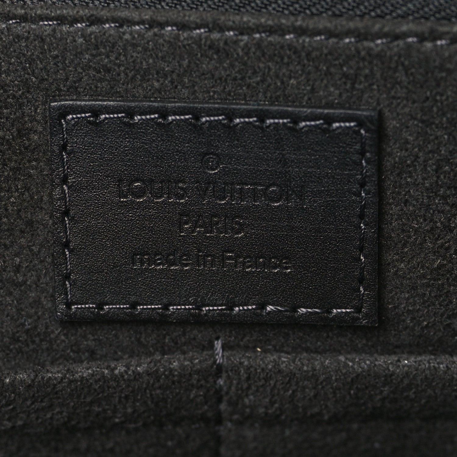 Louis Vuitton Monogram Cuir Plume Very Tote MM Black 6 of 8