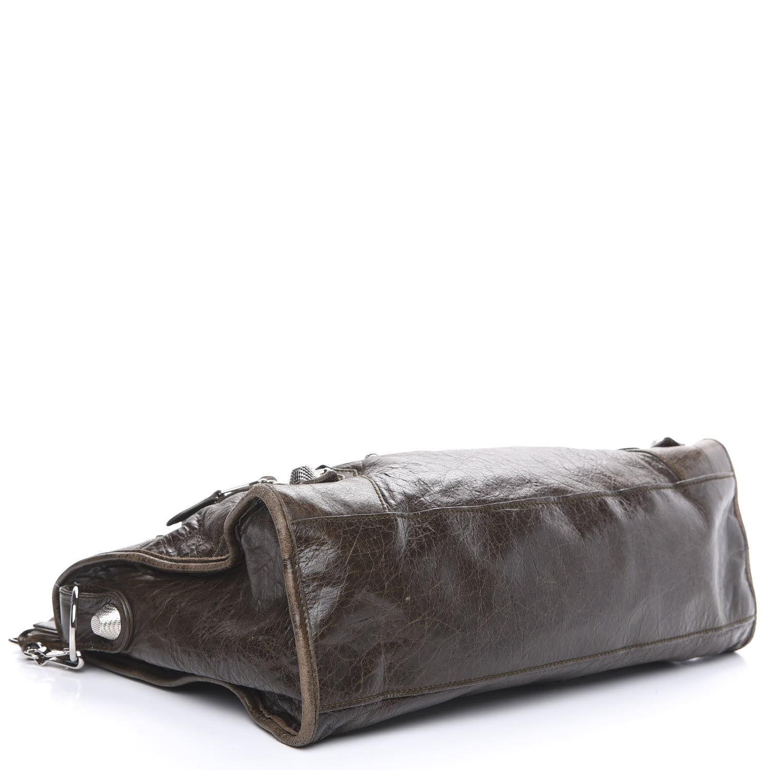 Balenciaga Chevre Giant 21 Silver Hardware City Vert Fonce 3 of 14