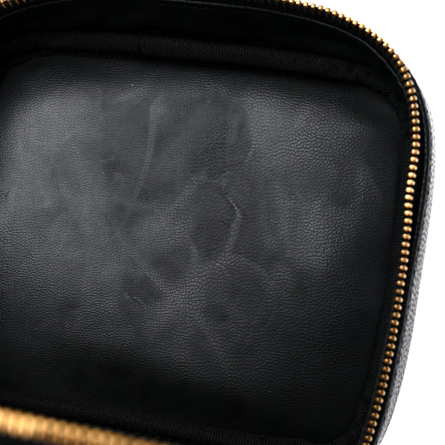 Chanel Caviar Vanity Cosmetic Case Black 11 of 12