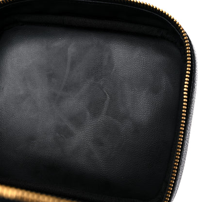 Chanel Caviar Vanity Cosmetic Case Black 11 of 12