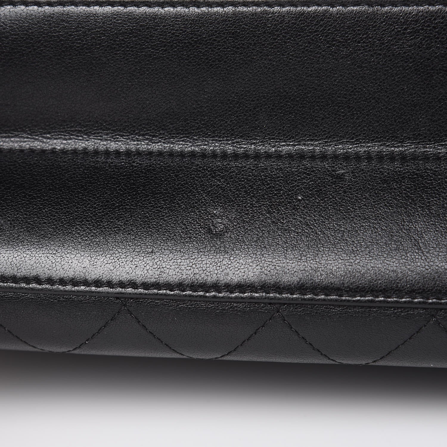 Chanel Lambskin Stitched Medium Coco Luxe Handle Flap Black 10 of 14