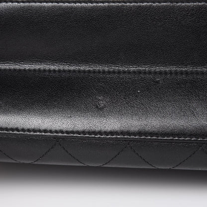 Chanel Lambskin Stitched Medium Coco Luxe Handle Flap Black 10 of 14